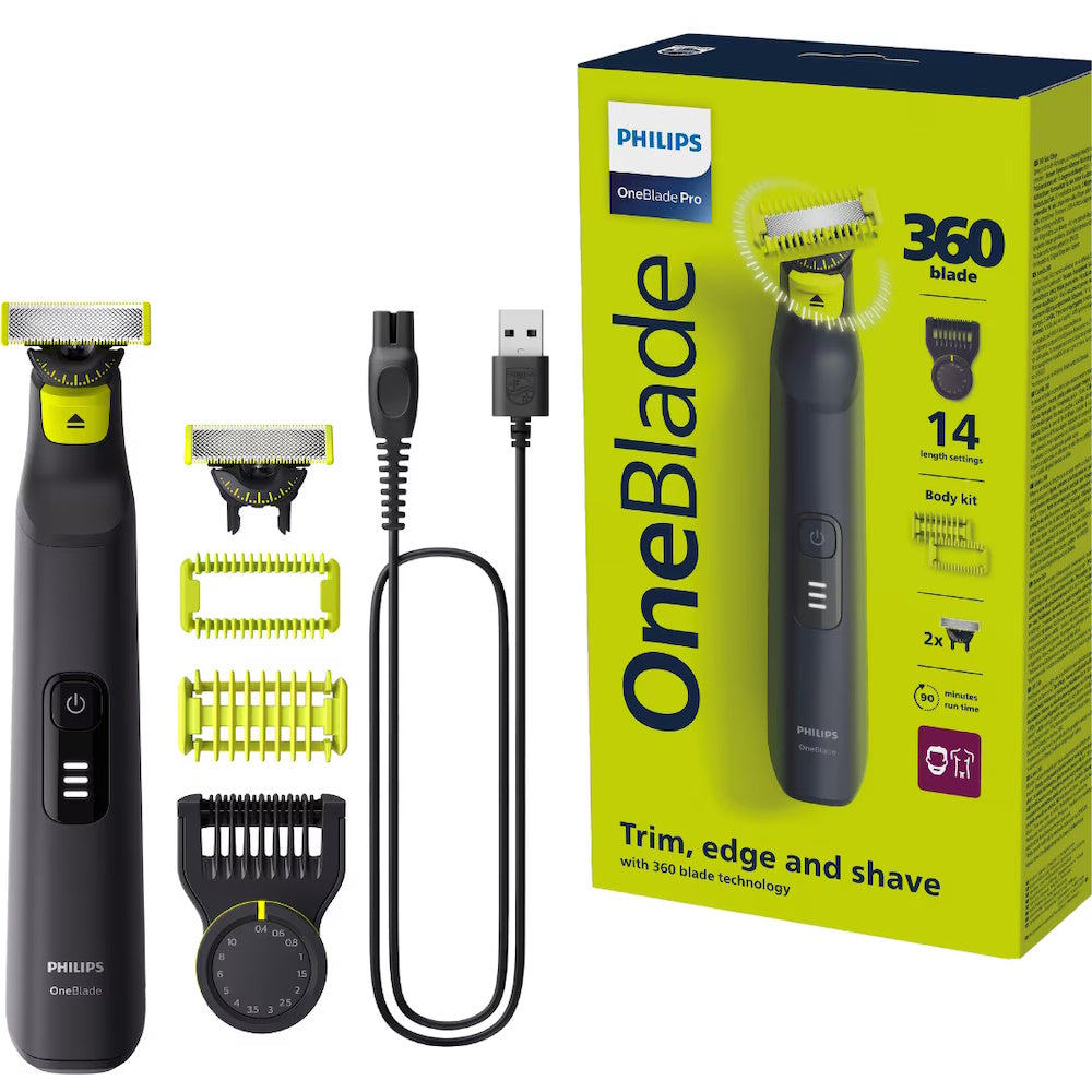 Philips OneBlade Pro 360 QP6542/15 Trimmer Sort