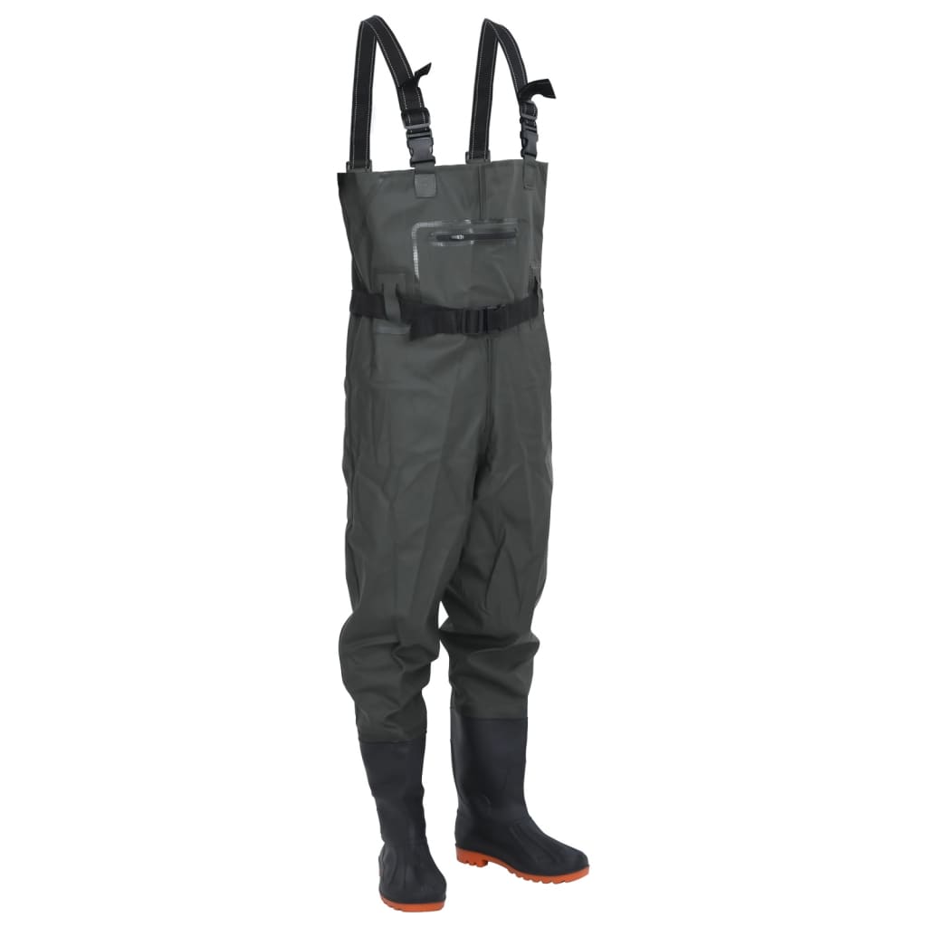 Waders Med Støvler Og Bælte Str. 43